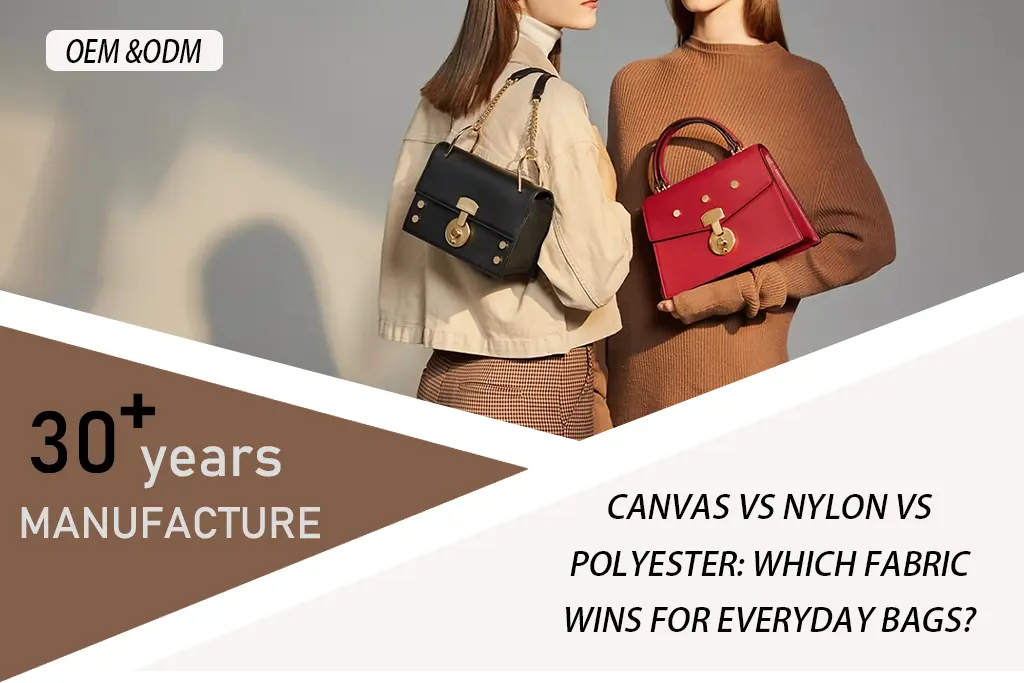 Canvas vs Nylon vs Polyester Which Fabric Wins for Everyday Bags