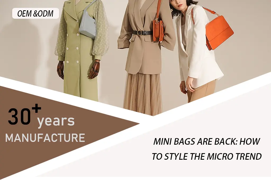 Mini Bags Are Back How to Style the Micro Trend