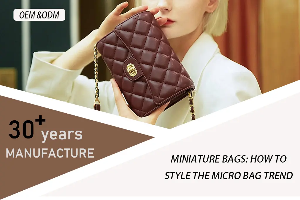 Miniature Bags How to Style the Micro Bag Trend