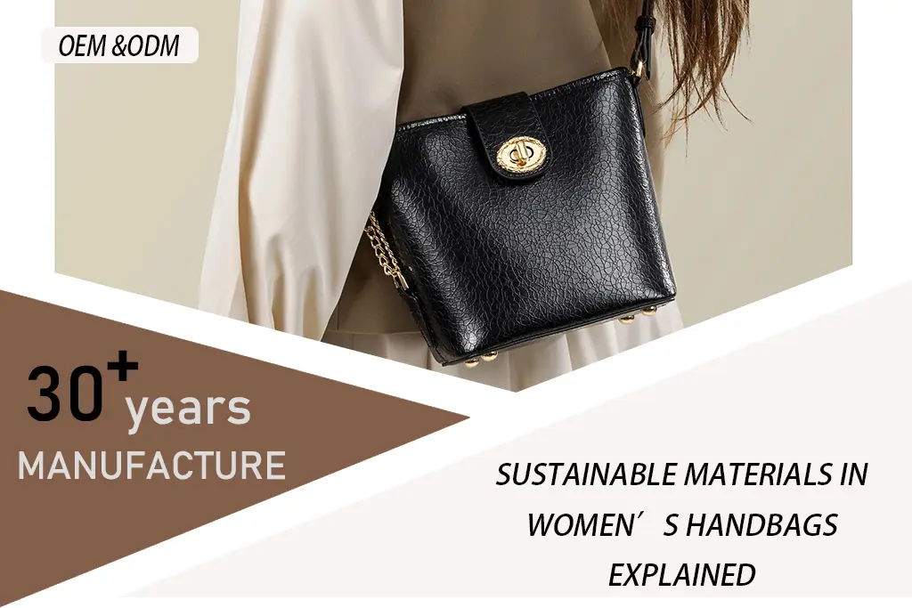 Sustainable Materials in Women’s Handbags Explained