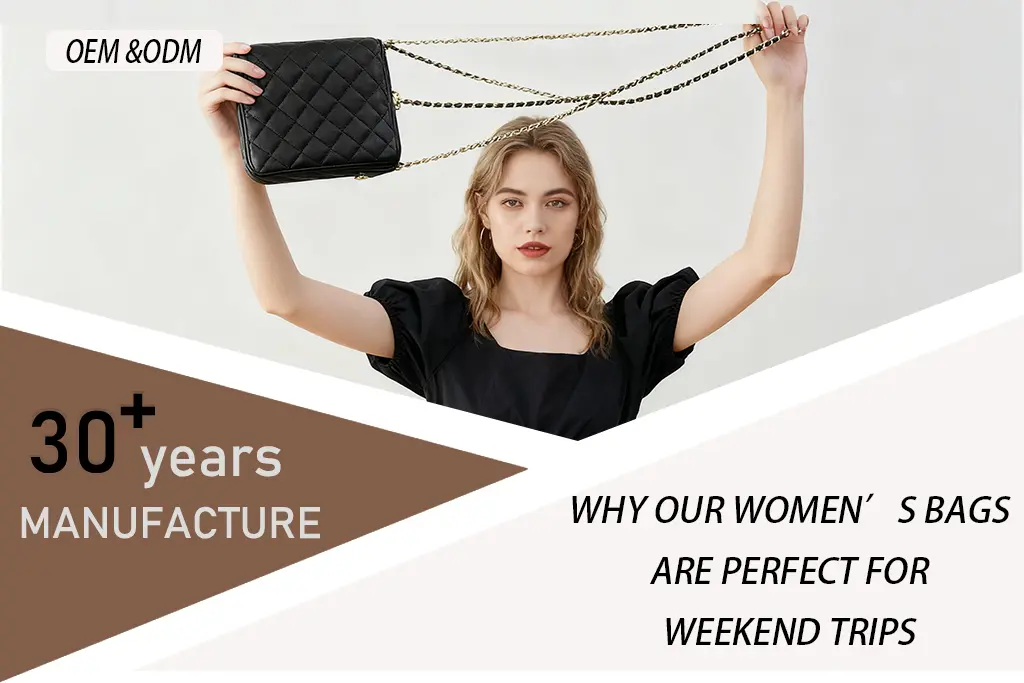 Why Our Women’s Bags Are Perfect for Weekend Trips