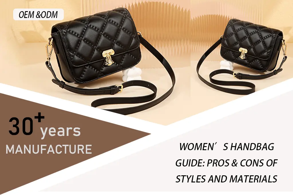 Women’s Handbag Guide Pros & Cons of Styles and Materials